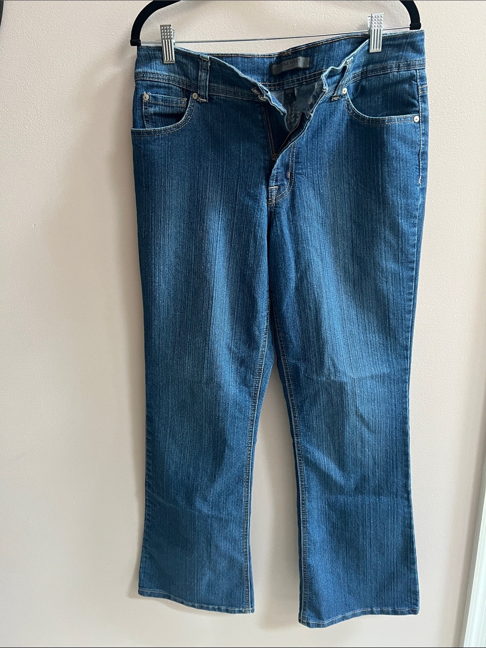 Nine West Medium Blue Bootcut Jeans Size 12